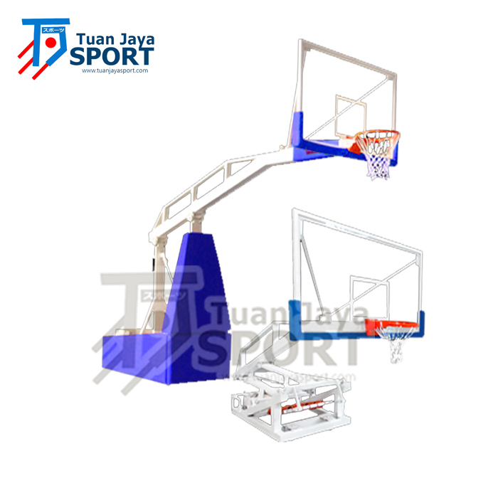 Ring Basket Portable Hydrolik Standar Pertandingan